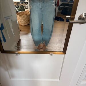 Citizens Of Humanity Light Blue Cropped Jeans